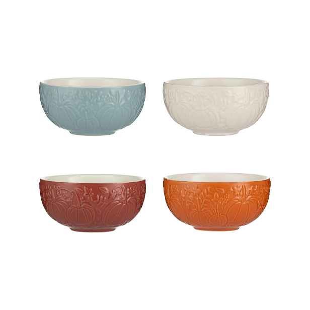 Mason Cash Set misek Pumpkin 4 ks, 200 ml, mix barev 0218.579