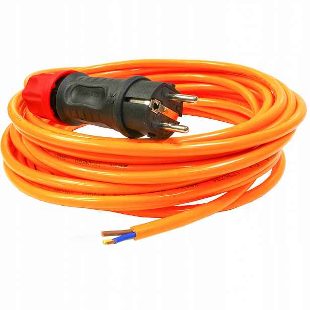 Mrazuvzdorný nástrojový kabel Pur 3x1,5 -50 st 25 m