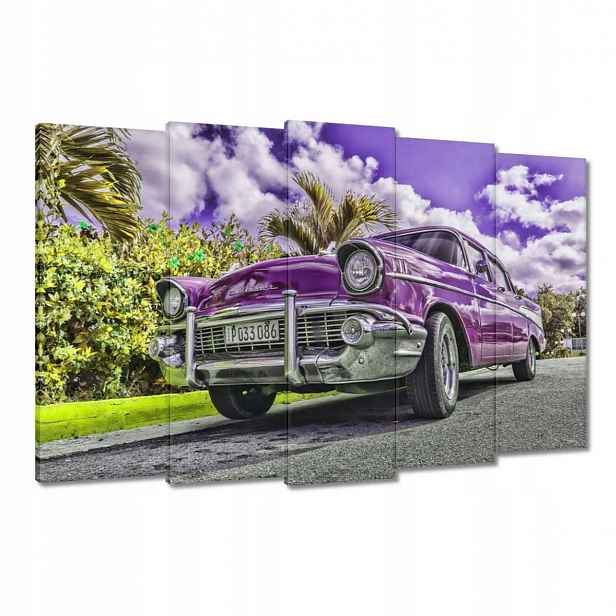 Obrazy 150x95 Fialový Chevrolet