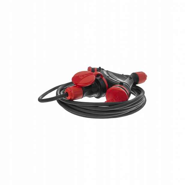 Prodlužovací Kabel s 3 zásuvkami IP54 16A 3x1,5 10 m Plastrol W-01172
