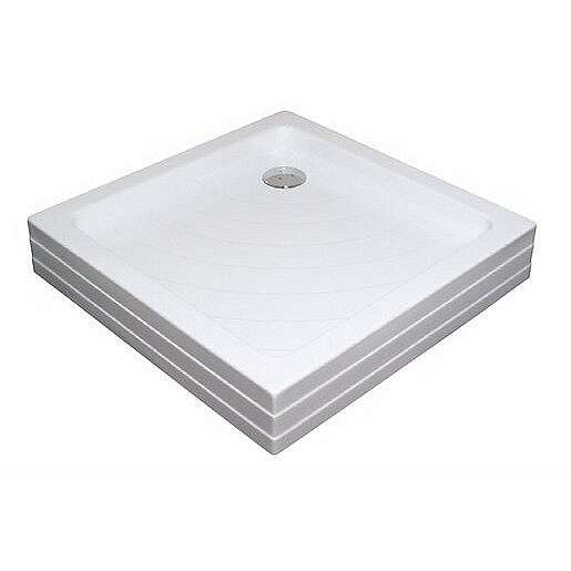 Sprchová vanička čtvercová Ravak Angela 80x80 cm akrylát A004401120