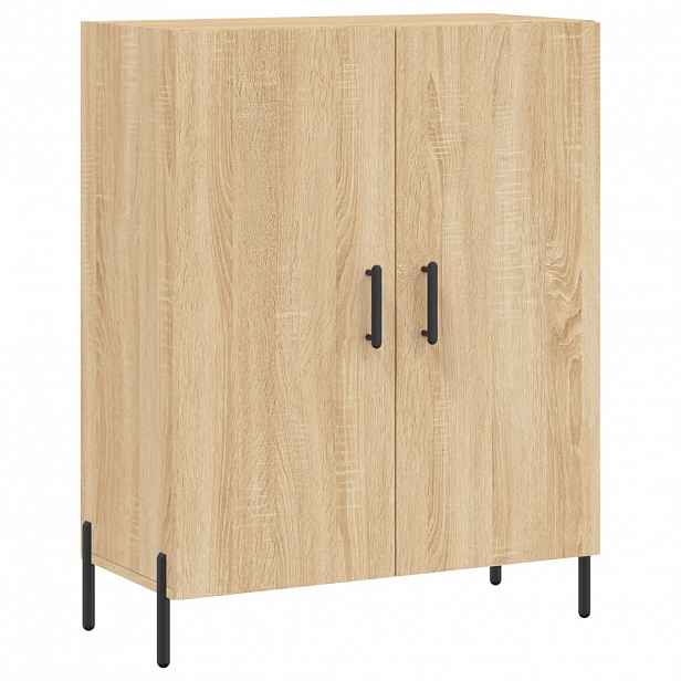 vidaXL Příborník dub sonoma 69,5 x 34 x 90 cm kompozitní dřevo