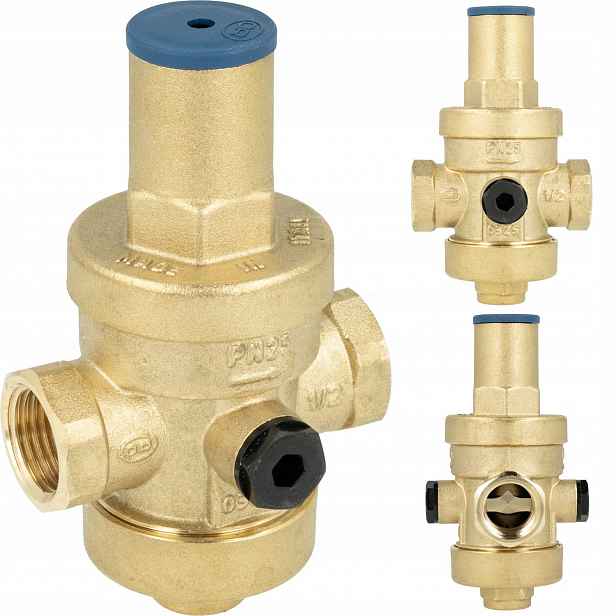 Reduktor Tlaku Vody Pro Instalaci Bpr 401 Gw 1/2 Palce DN15 Afriso