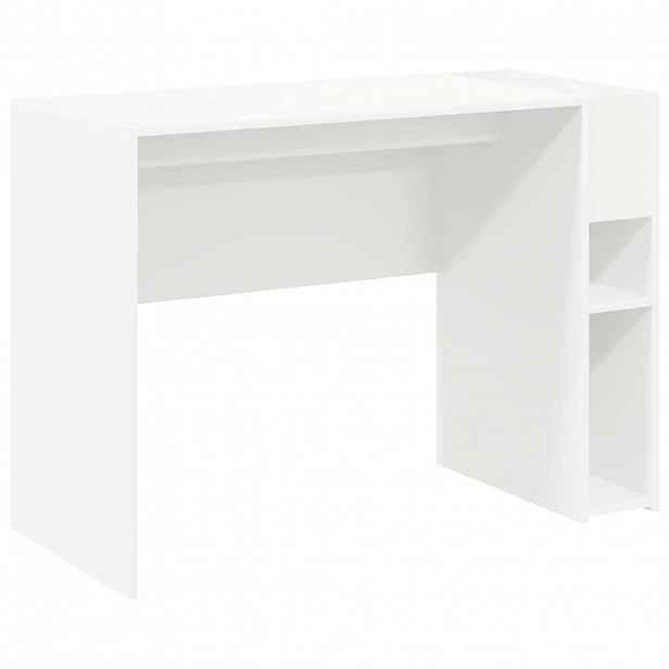 vidaXL Stůl Bílá Kompozitní dřevo 109 x 50 x 78 cm