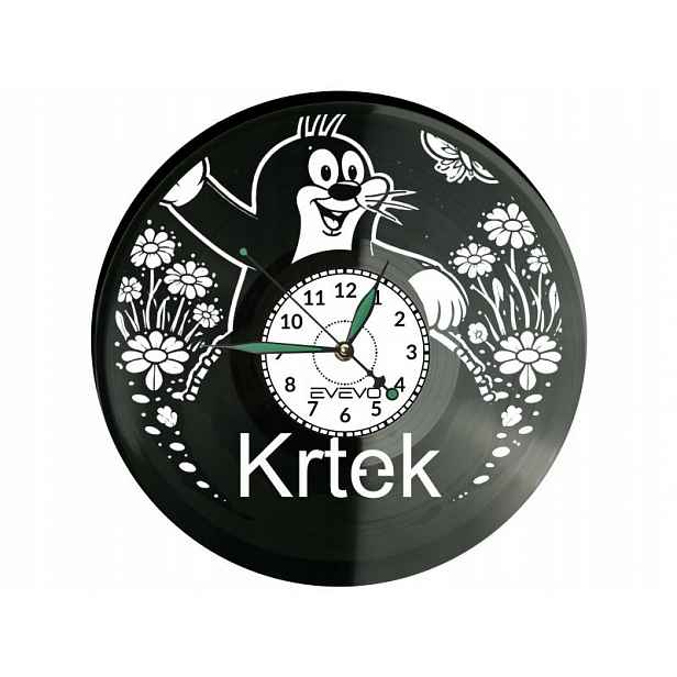 Krtek Pohádka Dárek pro milovníka Originální Nástěnná Dekorace z desky