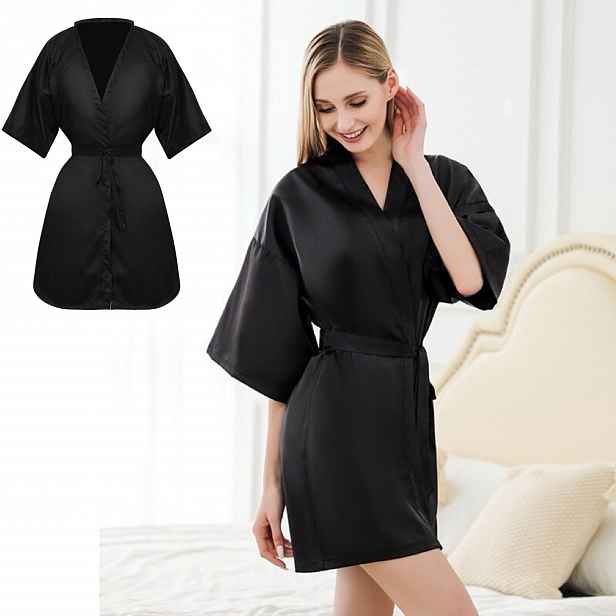 TEMU Shop Speciální Jednodílná Zástěra, Župan, Šála do Kadeřnického Salonu, Domácí Čisticí Kombinéza, Látky do Spa, Pracovní Látka do Spa,