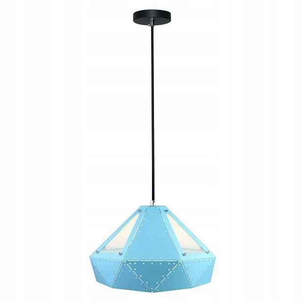 V-tac Závěsná lampa pastelová modrá série hranol 310x180 mm VT-7310-B
