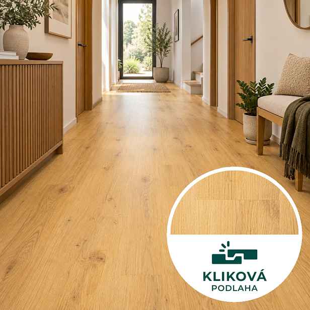 Vinylová podlaha kliková Canadian Design Premium Hudson, 1190 x 228 mm, Egibi