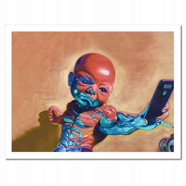Plakáty v rámu 40x30 Graffiti Uliční umění