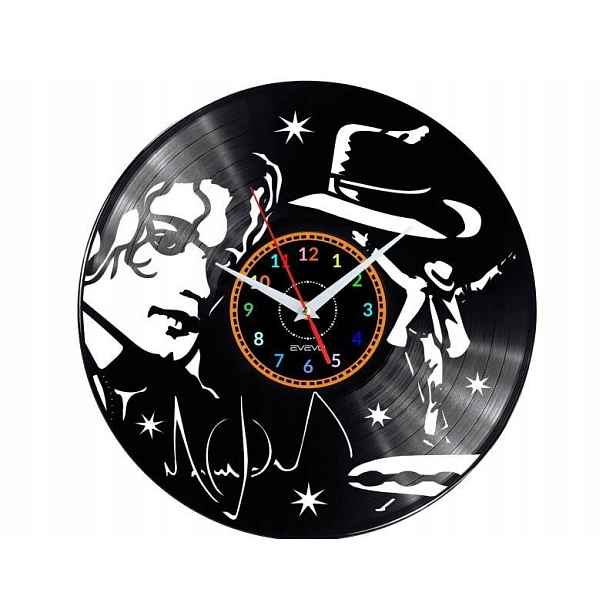 Michael Jackson Nápad na Dárek Nástěnná Dekorace z vinylové desky
