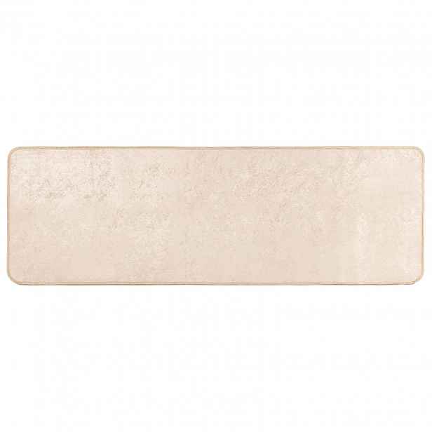 vidaXL Běhoun MARSA Krémová 50 x 150 cm Polyester a PVC