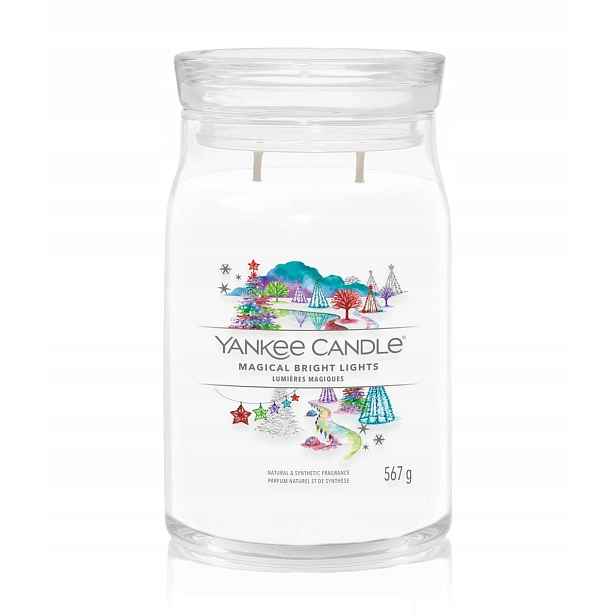 Yankee Candle Magical Bright Lights Velká sójová svíčka se dvěma knoty 567 g