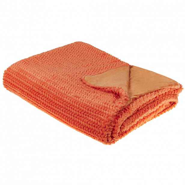 Beliani DEKA Oranžová Bjas 150/200 cm