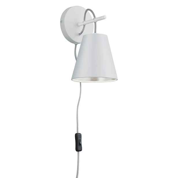 Bílé nástěnné svítidlo ø 15 cm Andreus – Trio