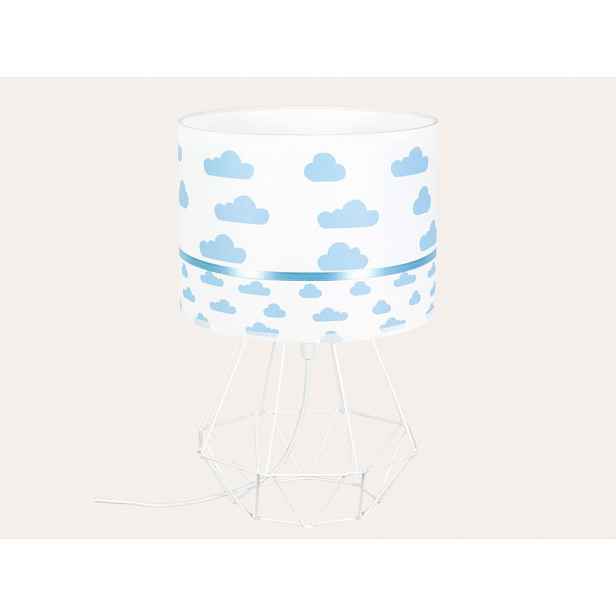 ELIS DESIGN Dětská stolní lampa - Modré mráčky