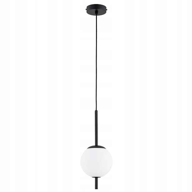 Alfa Diora závěsná lampa koule černobílá 1xE14 max 10W