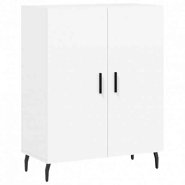 vidaXL Příborník bílý 69,5 x 34 x 90 cm kompozitní dřevo