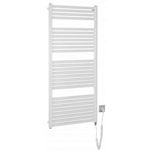 Aqualine - Topné těleso Tondi-E 60x133 cm, 600 W, bílá DE480T