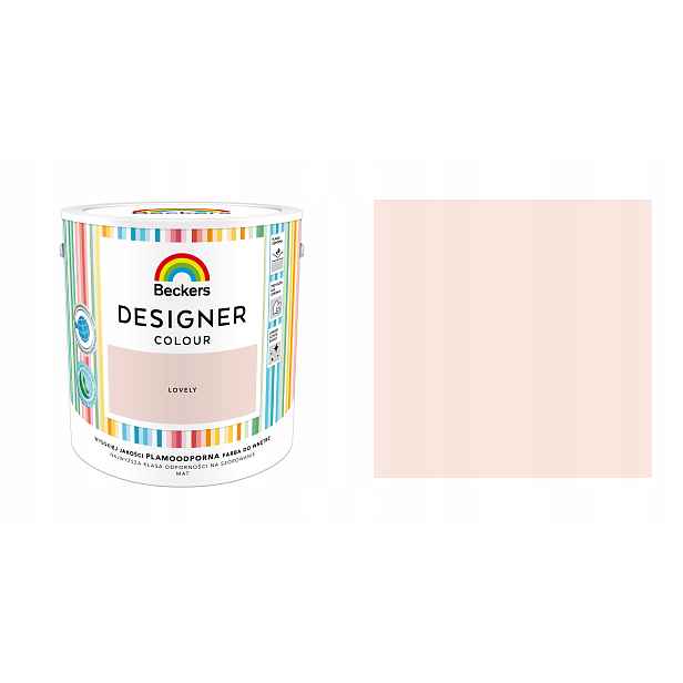 Beckers Designer Colour Lovely 2,5L Barva Latexová Matná