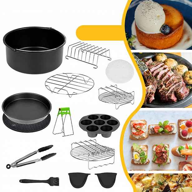 7" Sada Příslušenství Pro Fritézu Philips 13 Ks Papír 100S