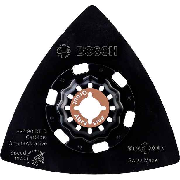 Deska brusná Bosch AVZ 90 RT10 Grout and Abrasive 10 ks