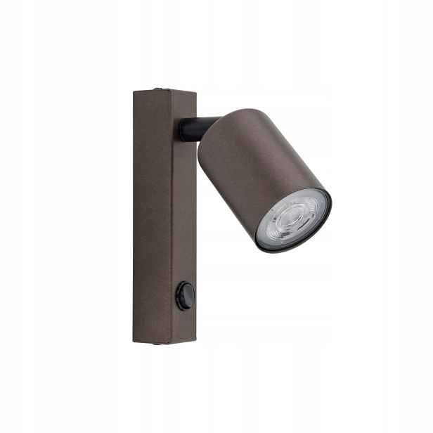 Nástěnné svítidlo s vypínačem Top Brown 4872 Tk Lighting