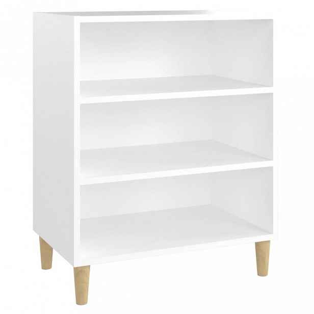 Regál DTD / eukalyptus Bílá