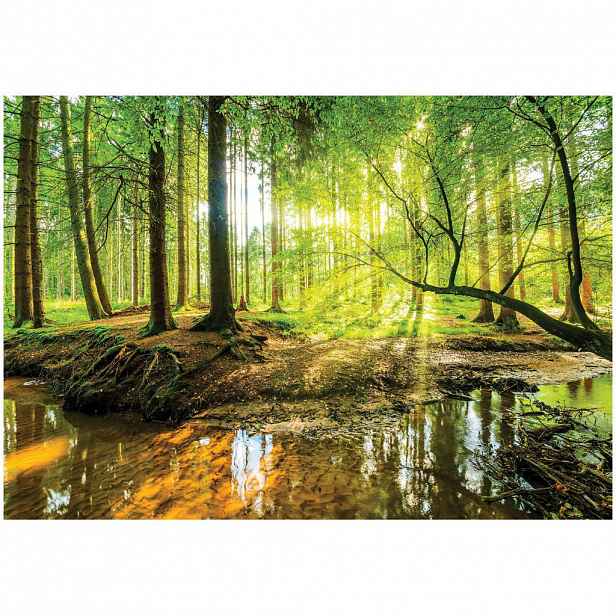 Wallarena FOTOTAPETA do dětského pokoje design slunce 150x105