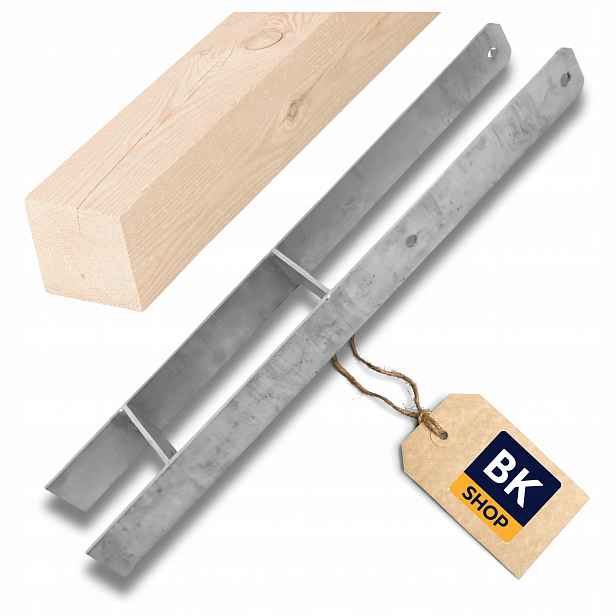Základna Sloupku Kotvící Kolík Pro Zazdění Psh 121 x 600 Stabilní Pozinkovaná 6 ks