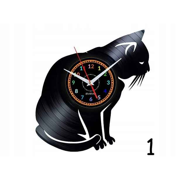 Kočka Kočky Zvíře Nápad na Dárek Nástěnná Dekorace z vinylové desky