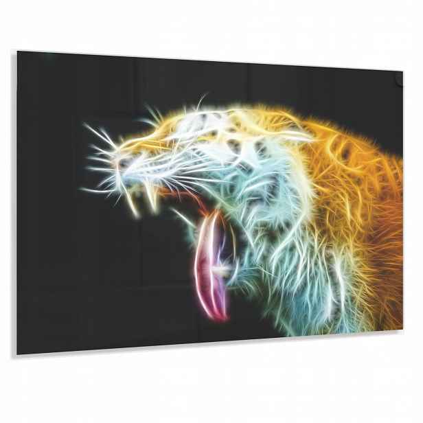 Ochranný Panel 90x70cm 4mm Lacobel Tvrzený Dekorativní Do Kuchyně