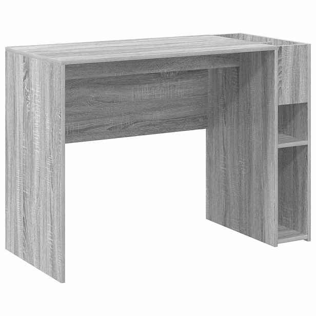 vidaXL Stůl Šedá Sonoma Kompozitní dřevo 109 x 50 x 78 cm