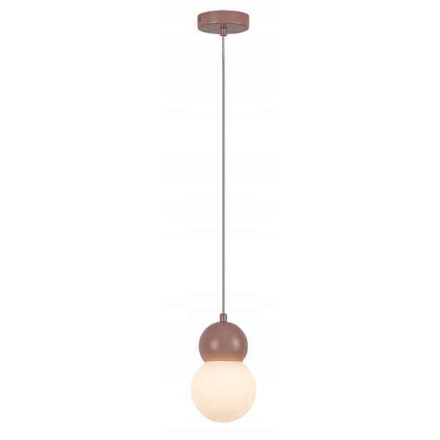 Rabalux Gellia Závěsná lampa Minimalistická růžová 1xG9 38W