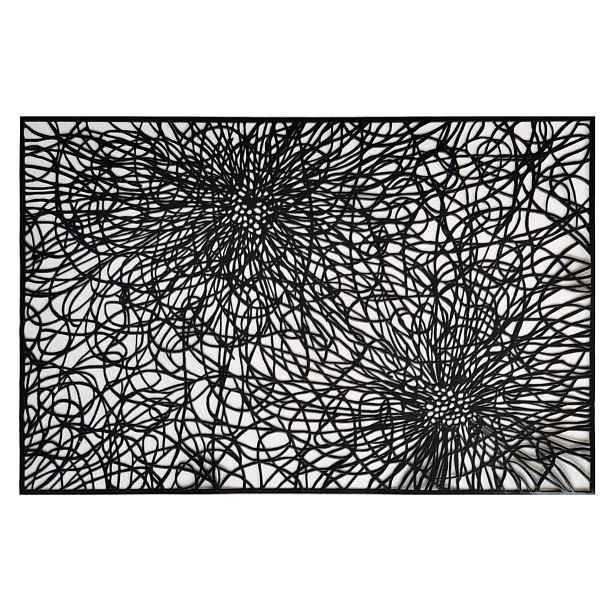 Prostírání WESTA černá 30x45 cm Mybesthome