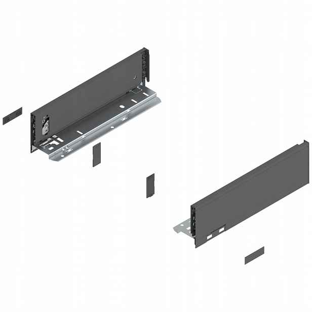 Blum 770M3002S Legrabox boky zásuvky o výšce „M“, NL=300 mm, antracit mat