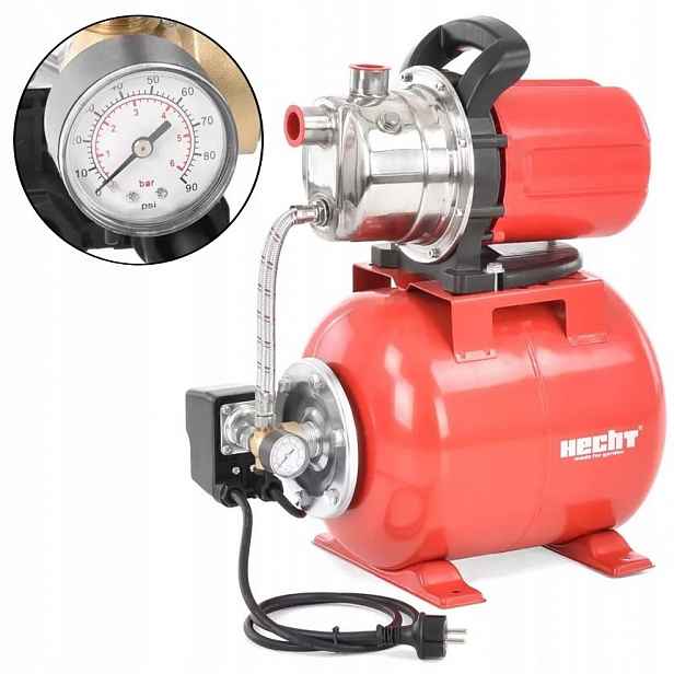 Hydroforová Pumpa Výkon 1000 W 20 L Hecht 3101 Inox