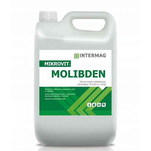 Mikrovit Molybden 5L hnojivo pro zeleniny a obilniny a oves