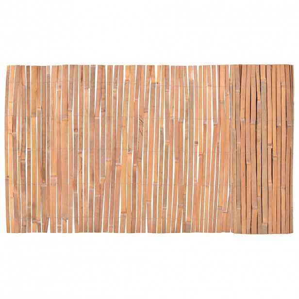 vidaXL Bambusový plot 1000 x 70 cm