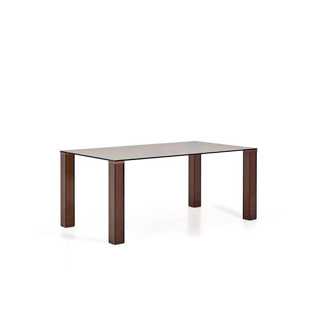 Skleněný jídelní stůl 90x160 cm Adularia – Kave Home