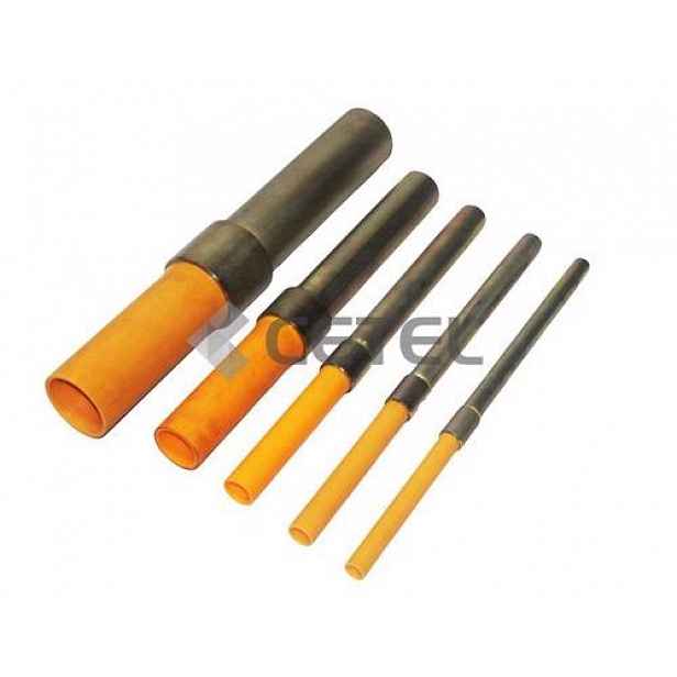 Pe-ocel trubková spojka 90/80 SDR11 PE100RC pro plynové sítě ocel-PE