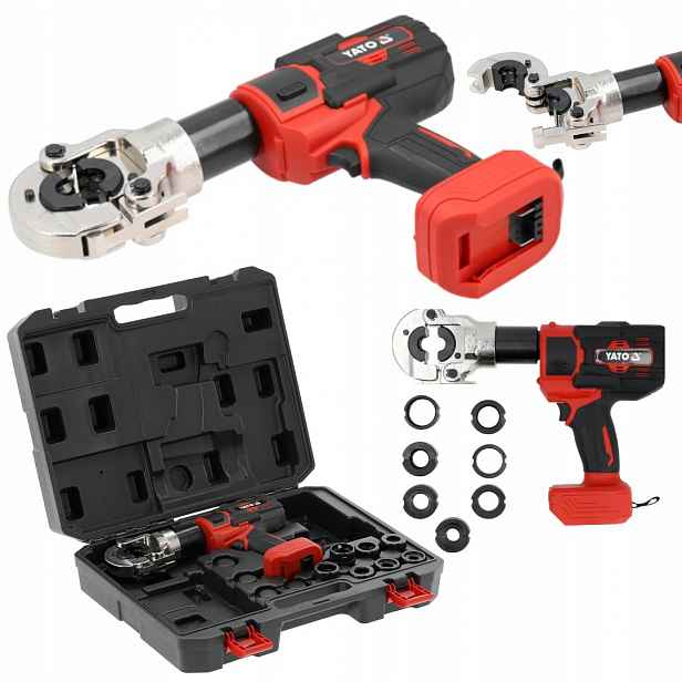 Krimpovač 18V Body Pro Trubky Pex U/TH16-32 Yato YT-21733