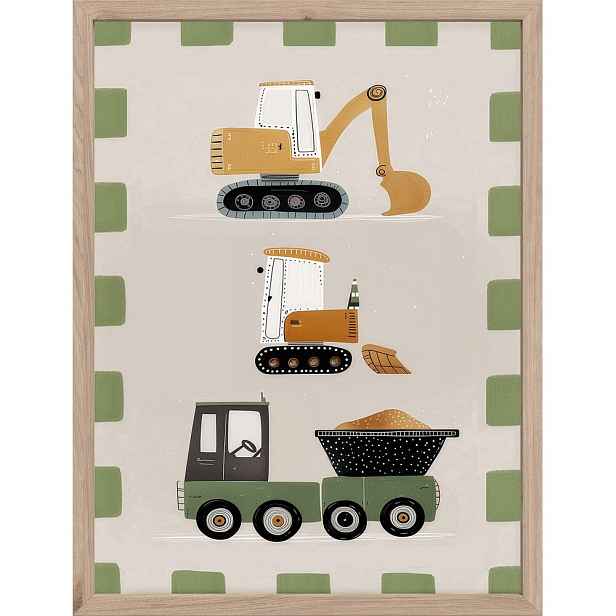 Dětský obrázek 30x40 cm Baby The Builder – Styler