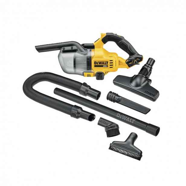 DeWALT - 18V AKU přenosný vysavač, s příslušenstvím, bez baterie a nabíječky DCV501LN