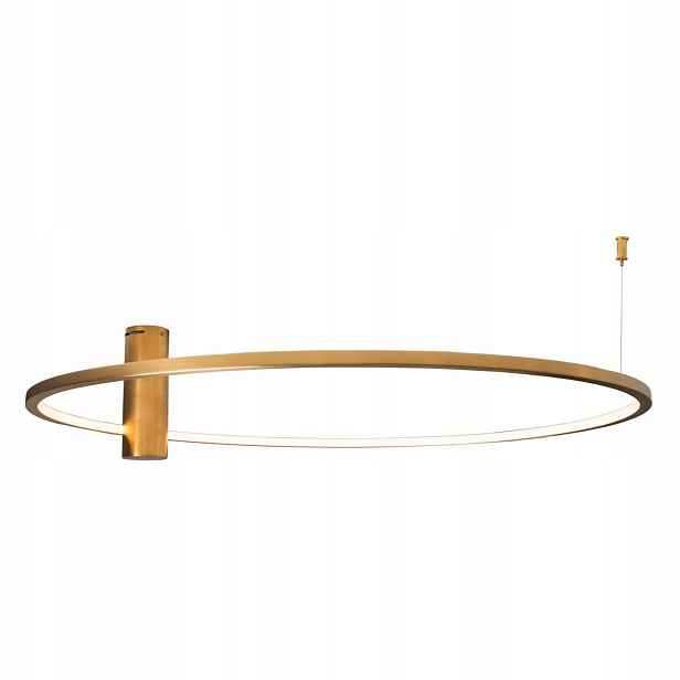 stropní svítidlo Led Queen zlatá 20 W 80 cm C0240 MaxLight