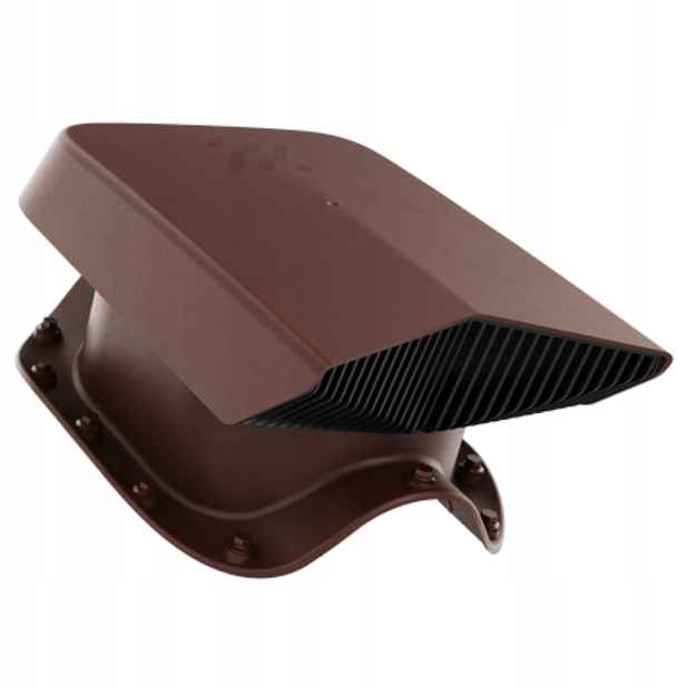 Ventilační Větrací Přístroj pro vlnitou desku Bronz Ral 8017