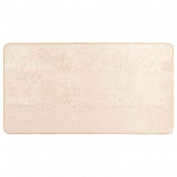 vidaXL Běhoun MARSA Krémová 80 x 150 cm Polyester a PVC