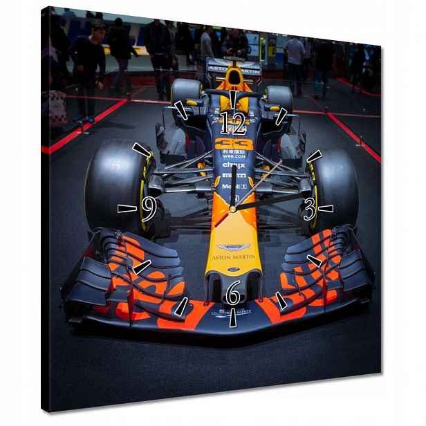 Hodiny 40x40 Formule Formule 1 F1
