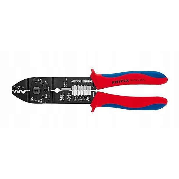 Knipex Kleště Na Hnětení 230 mm Pro Neizolované Koncovky KX9721215C