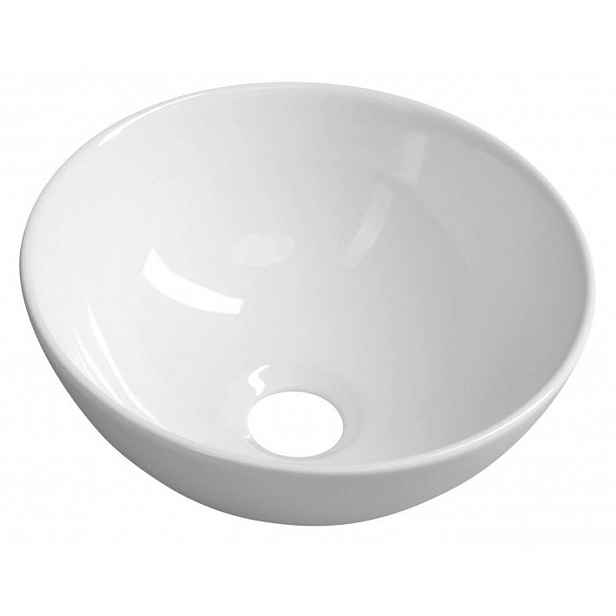 Sapho Small - Umyvadlová mísa Aster, průměr 28 cm, bez přepadu, bílá AR499