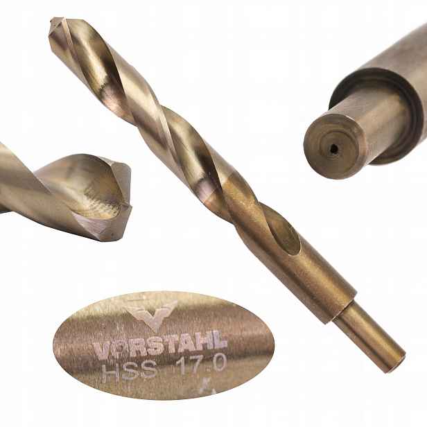 Vrták Do Kovu Hss-g Kobaltový 17.0 mm